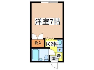 コーポ楽の物件間取画像